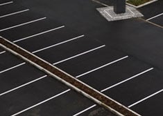 how to repair and clean a parking lot