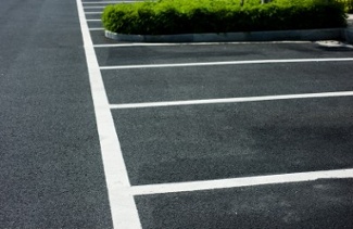 asphalt parking lots